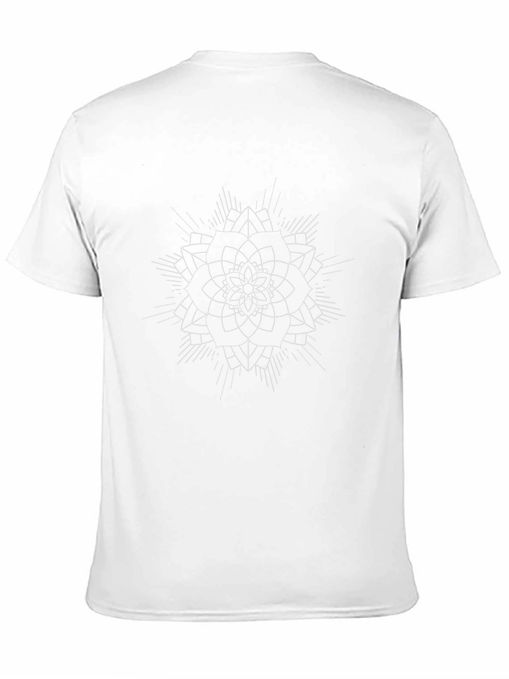 Geometric Mandala Graphic Print Tee