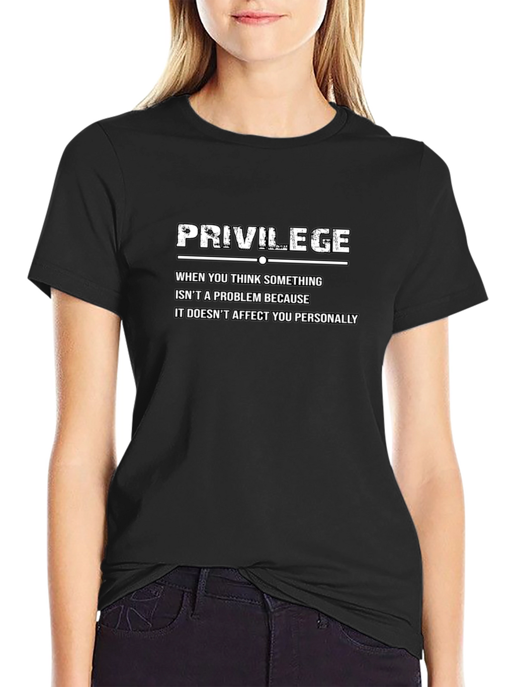 Privilege Statement Graphic T-Shirt