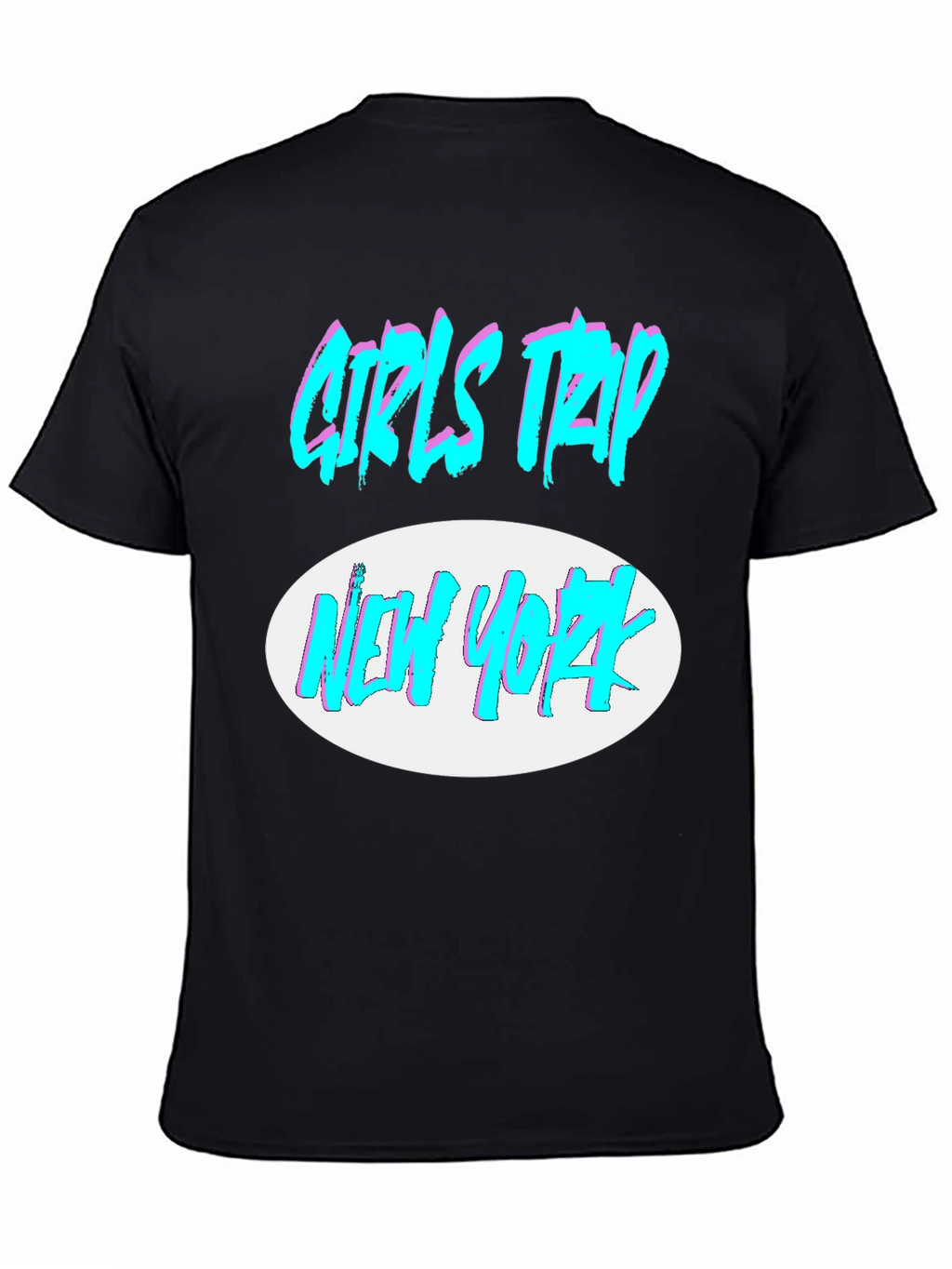 Girls Trip New York Black T-Shirt