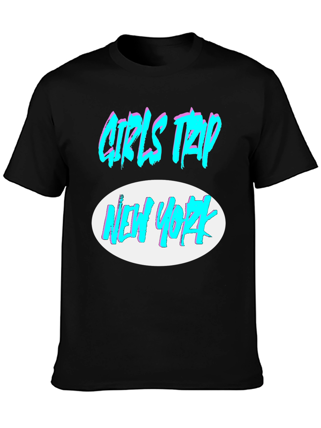 Girls Trip New York Black T-Shirt