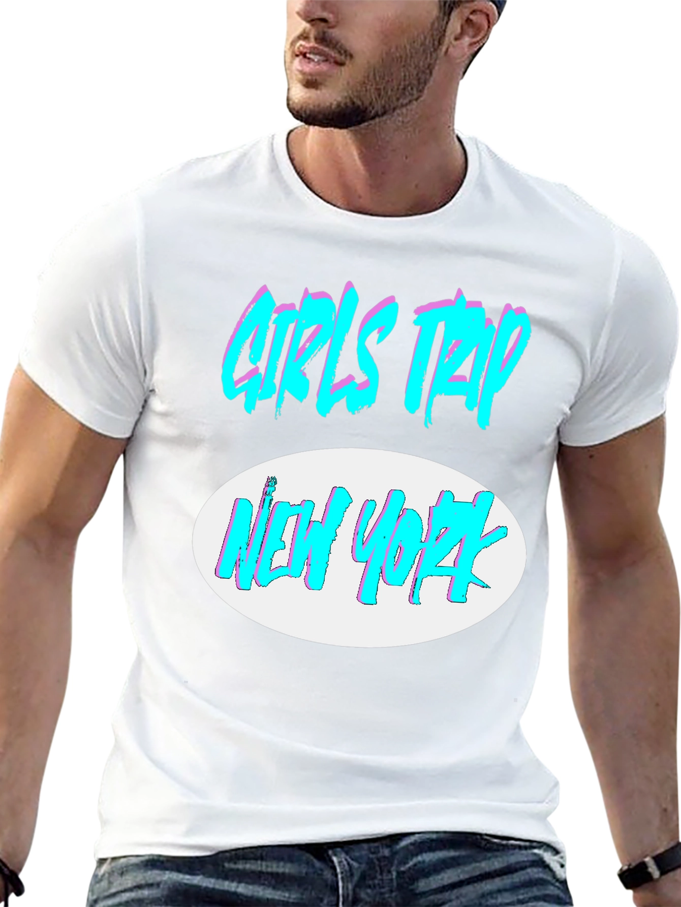 Girls Trip New York Black T-Shirt