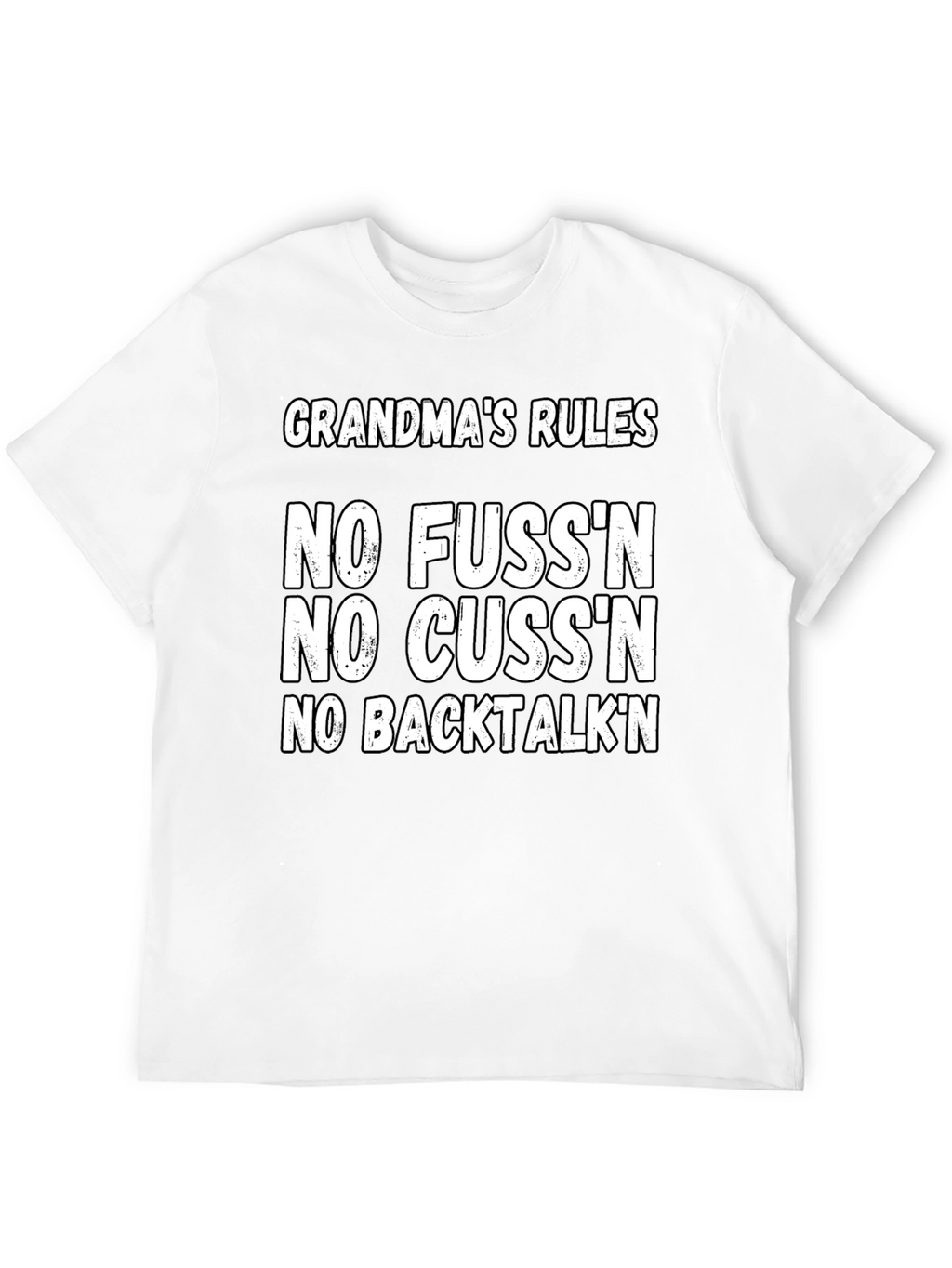 Grandmas Rules Funny T-Shirt
