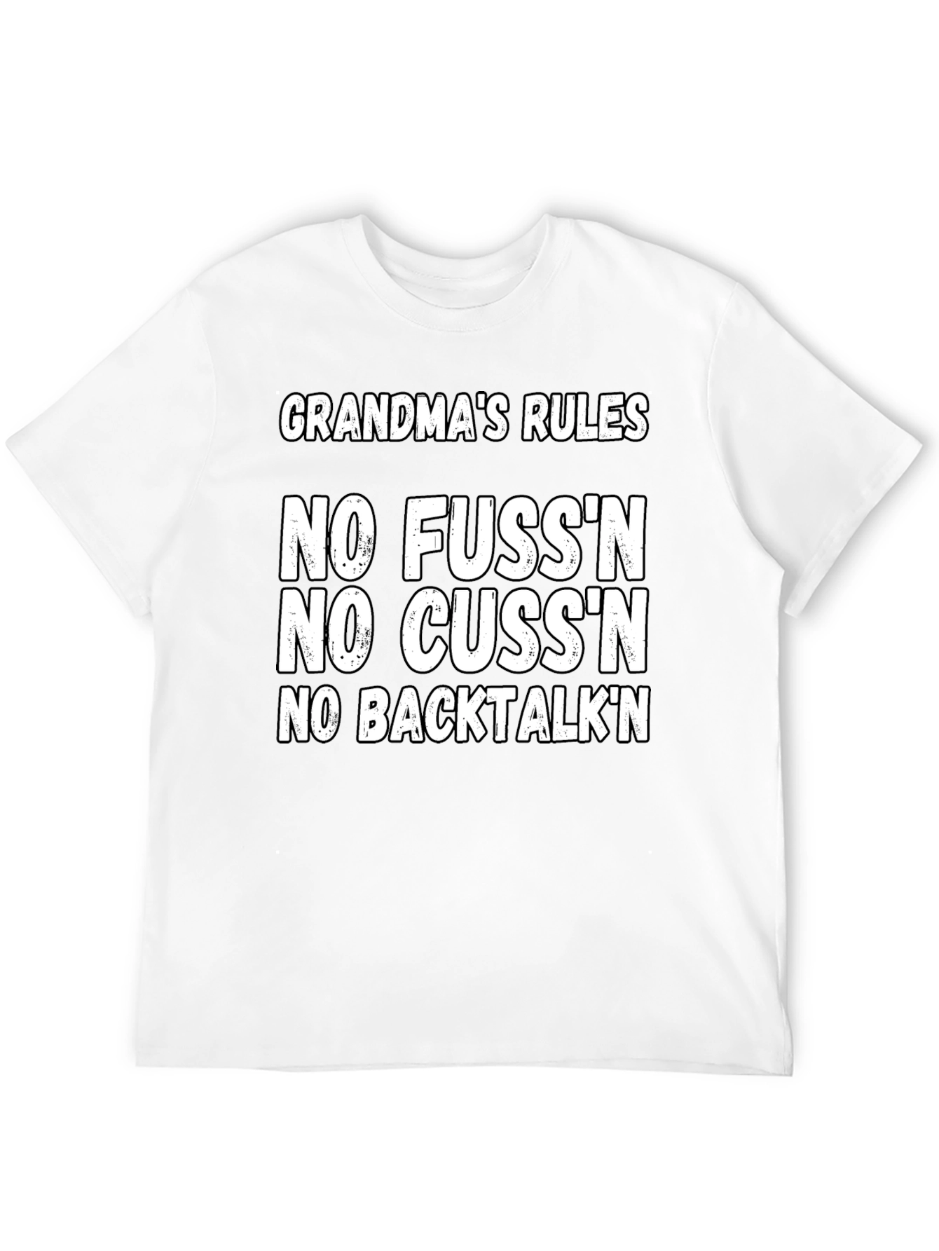 Grandmas Rules Funny T-Shirt