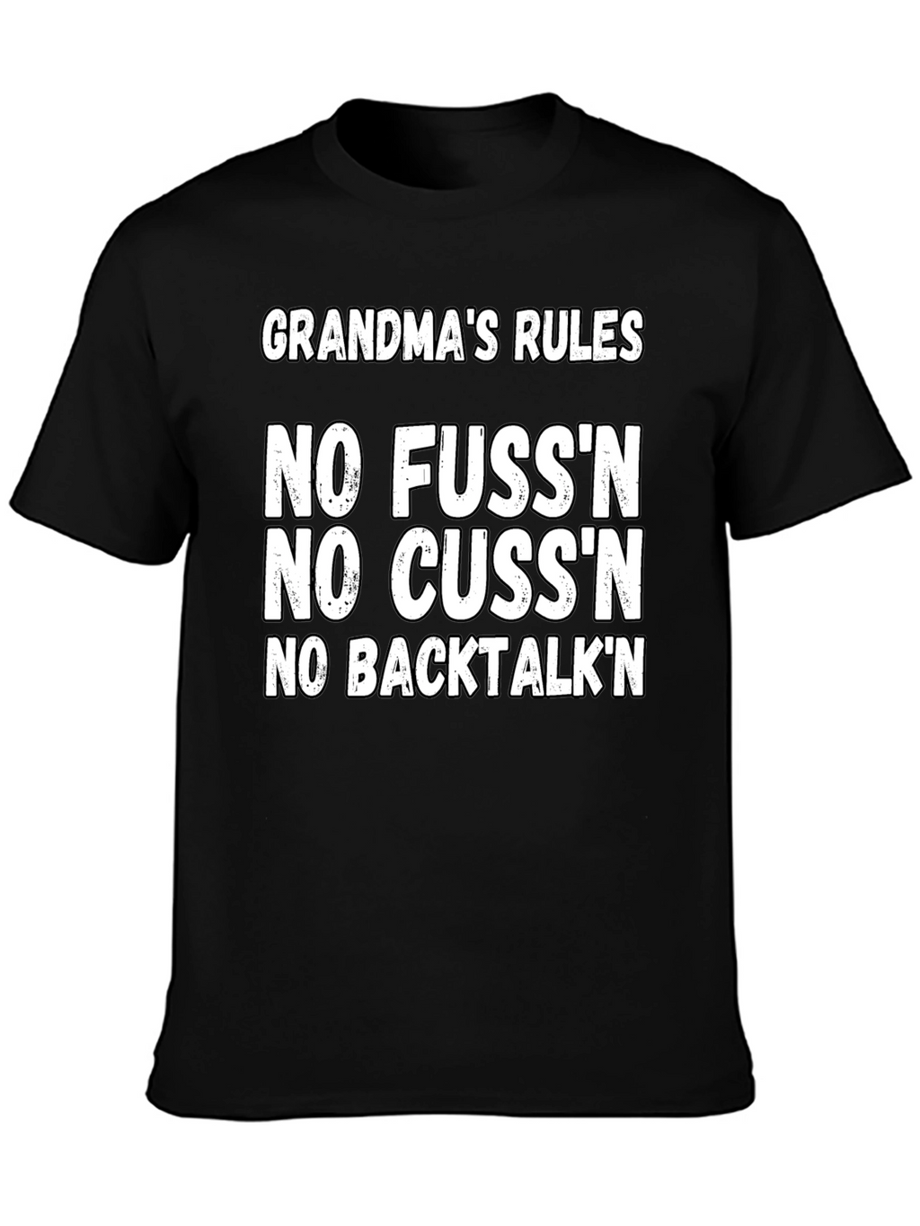 Grandmas Rules Funny T-Shirt