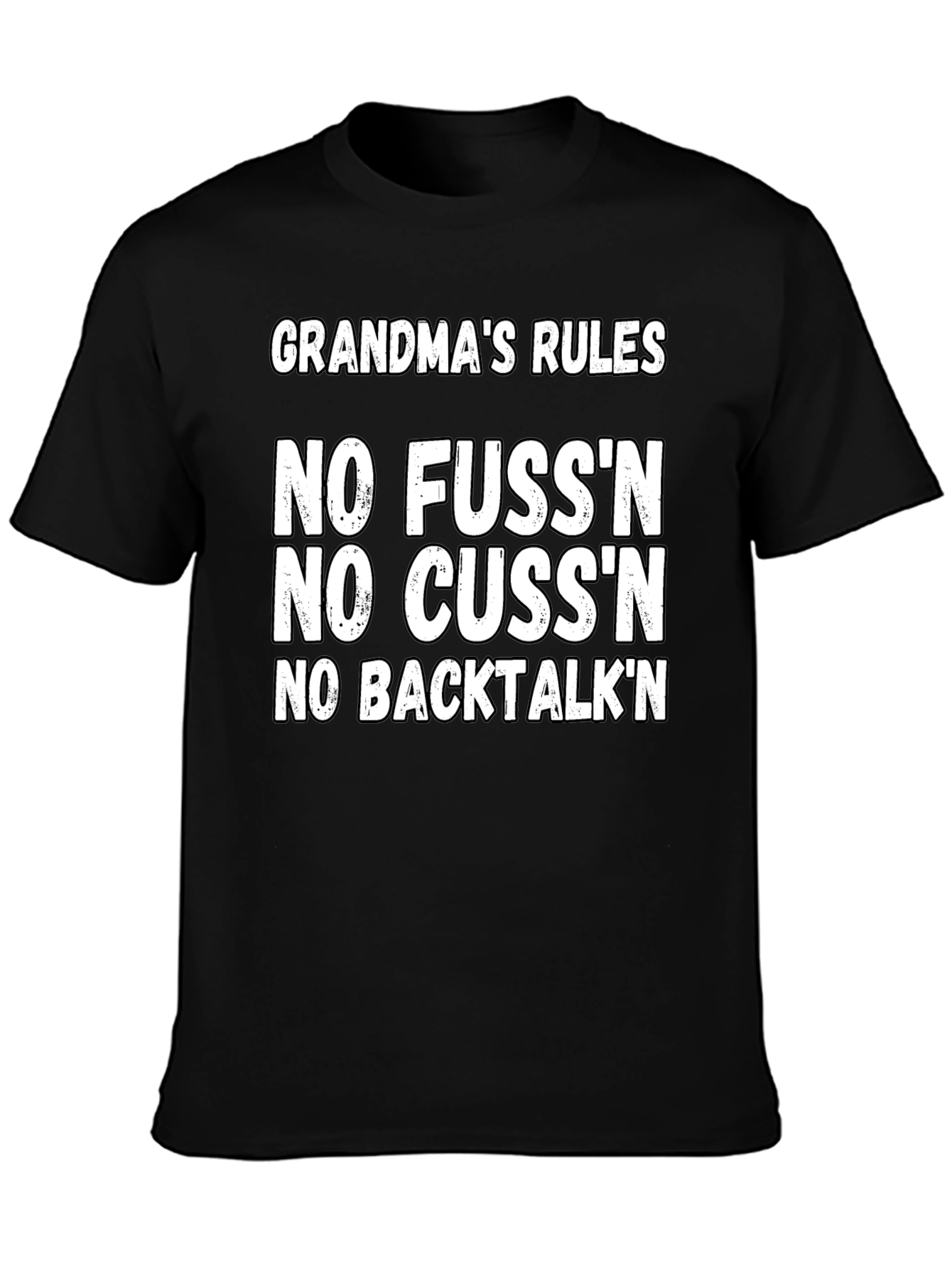 Grandmas Rules Funny T-Shirt