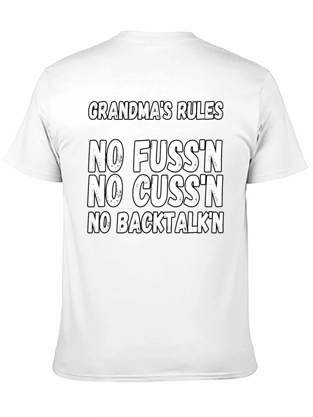 Grandmas Rules Funny T-Shirt