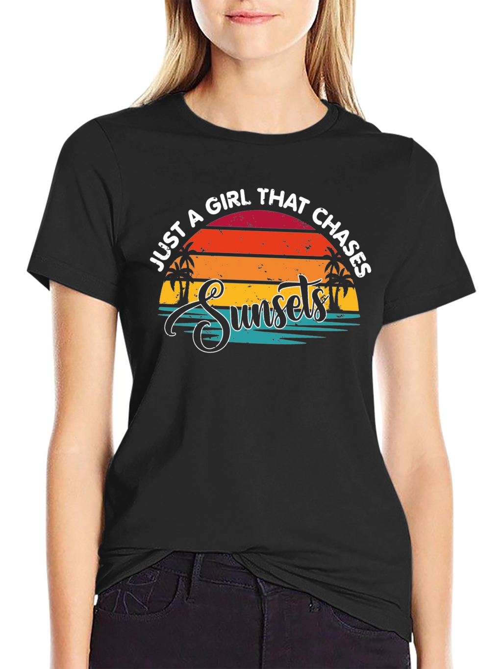 Sunset Chaser Graphic Tee - Beach Vibes