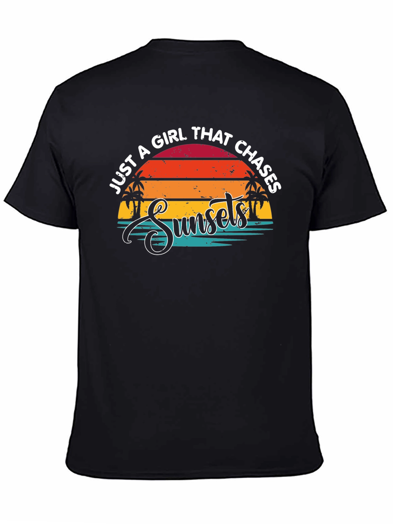 Sunset Chaser Graphic Tee - Beach Vibes