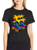 All Skate! Retro Roller Skate Graphic Tee