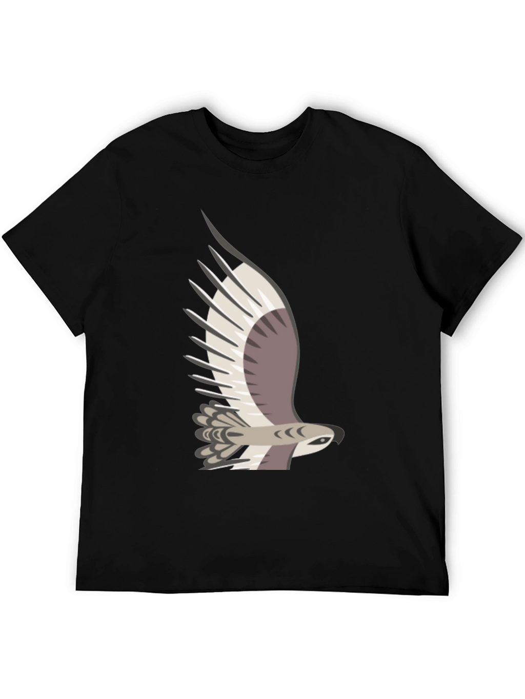 Cool Eagle Graphic Tee - Mens Black T-Shirt