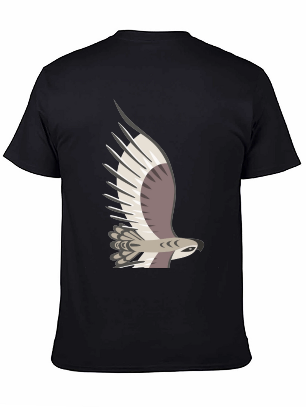 Cool Eagle Graphic Tee - Mens Black T-Shirt