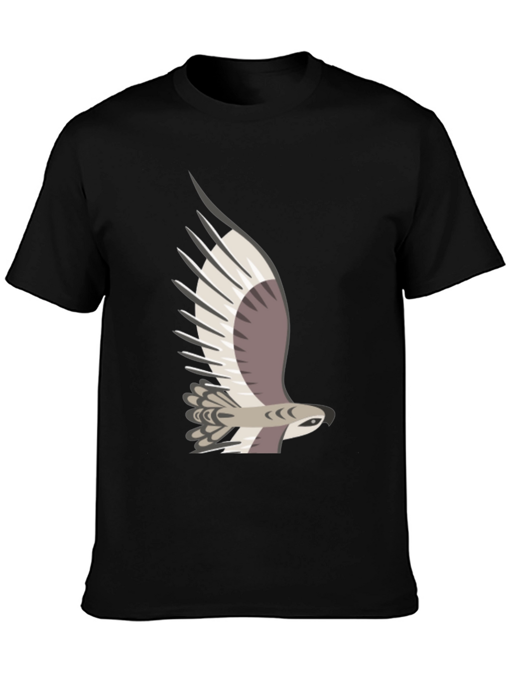 Cool Eagle Graphic Tee - Mens Black T-Shirt