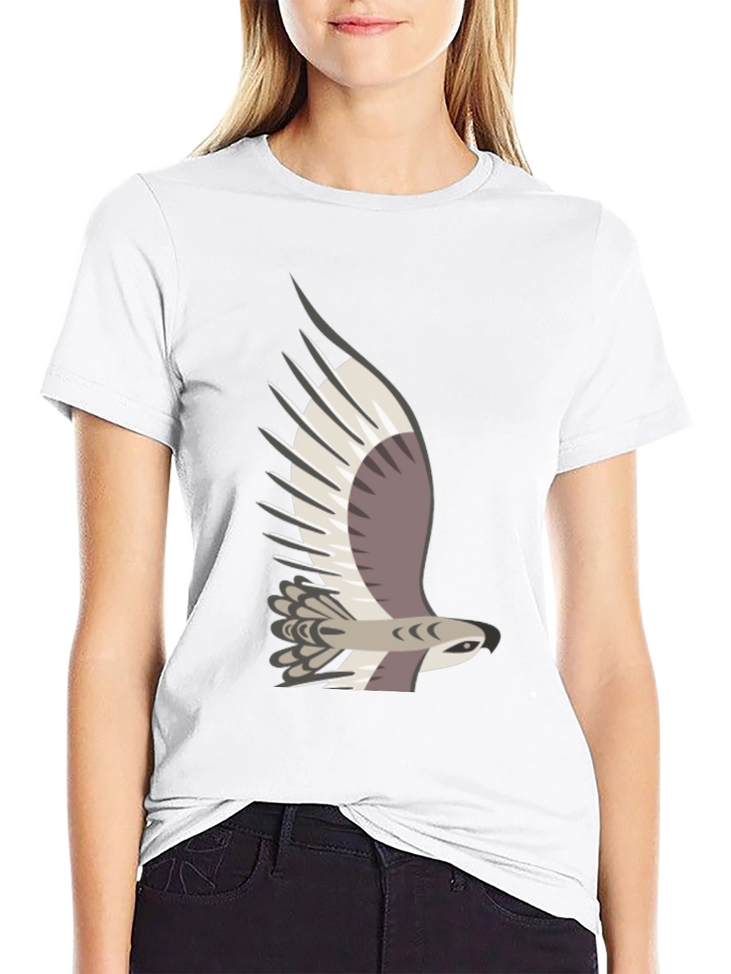Cool Eagle Graphic Tee - Mens Black T-Shirt