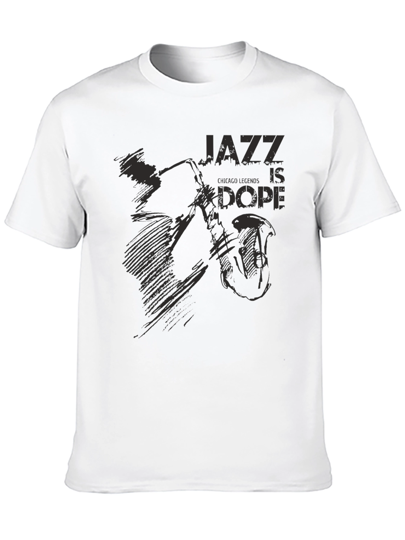Jazz is Dope T-Shirt - Chicago Legends