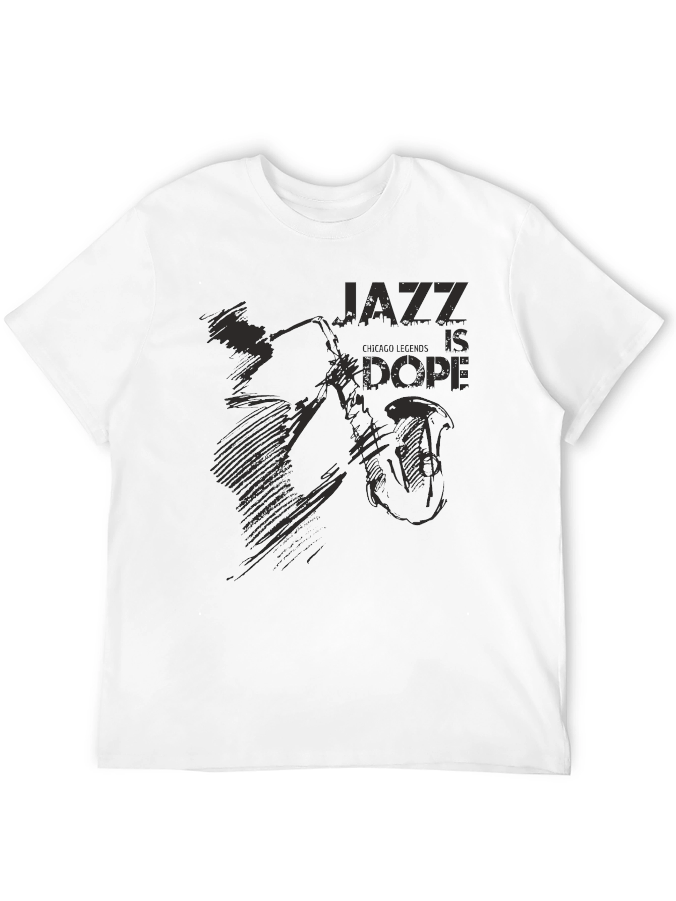 Jazz is Dope T-Shirt - Chicago Legends