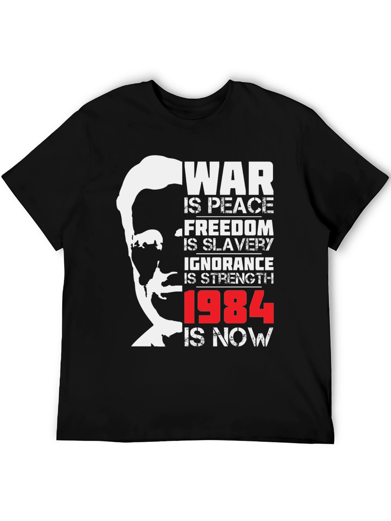 1984 Orwell T-Shirt: War is Peace Freedom is Slavery