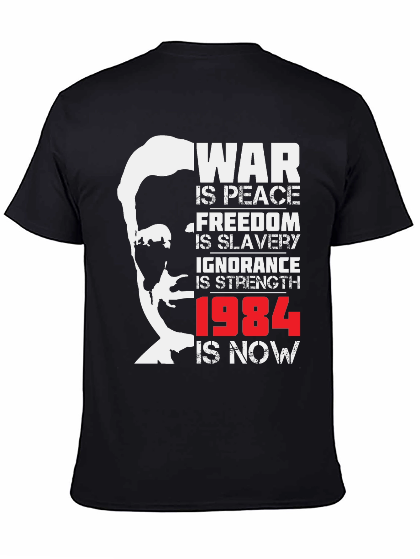 1984 Orwell T-Shirt: War is Peace Freedom is Slavery
