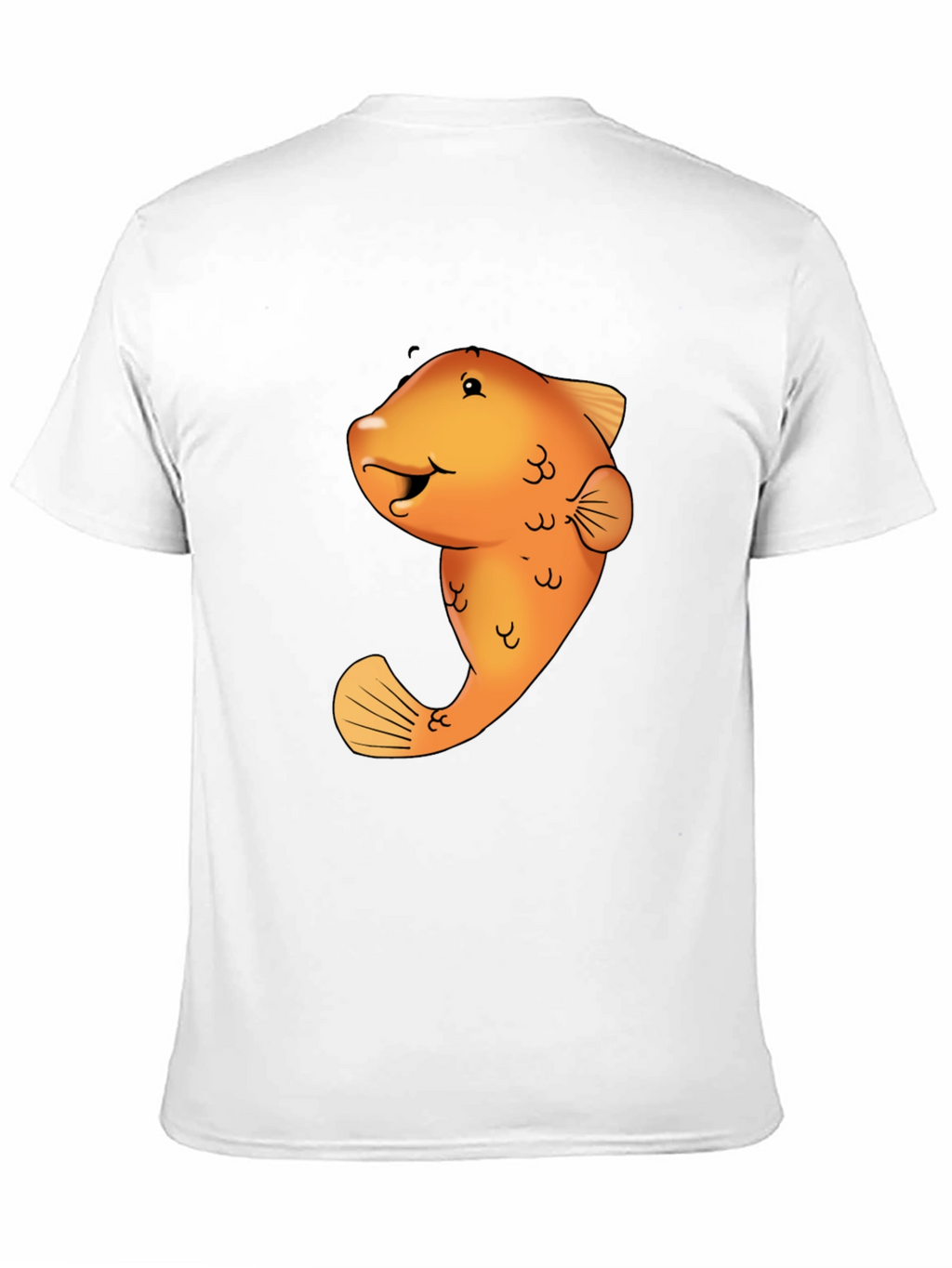 Funny Fish Graphic Tee - Black