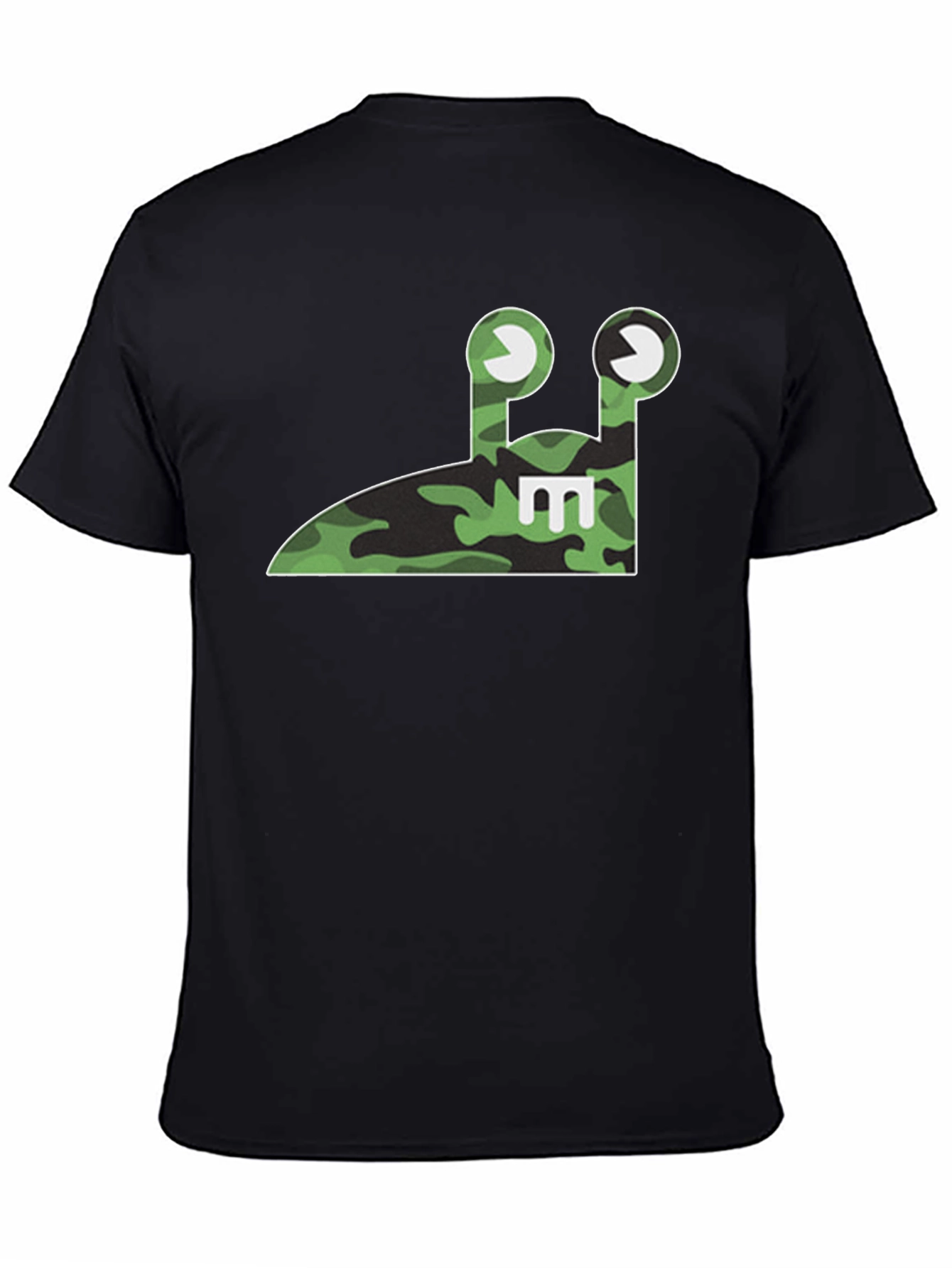 Camo Slug E T-Shirt - Fun Unique Design