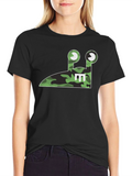 Camo Slug E T-Shirt - Fun Unique Design