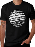 Graphic Print Crew Neck Tee