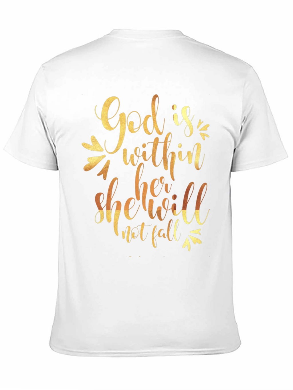 Faith-Based Graphic Tee: God Is Within Her