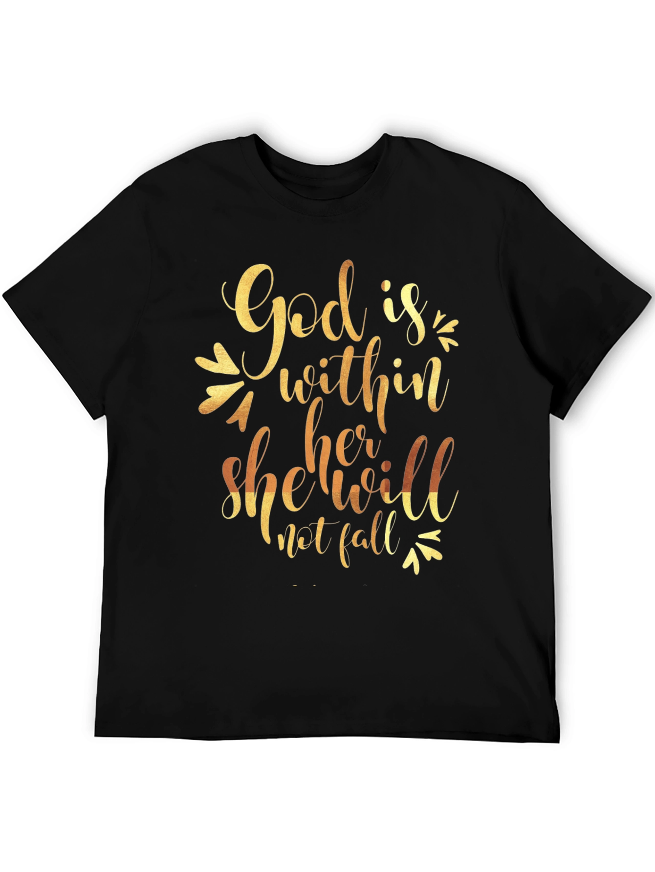 Faith-Based Graphic Tee: God Is Within Her