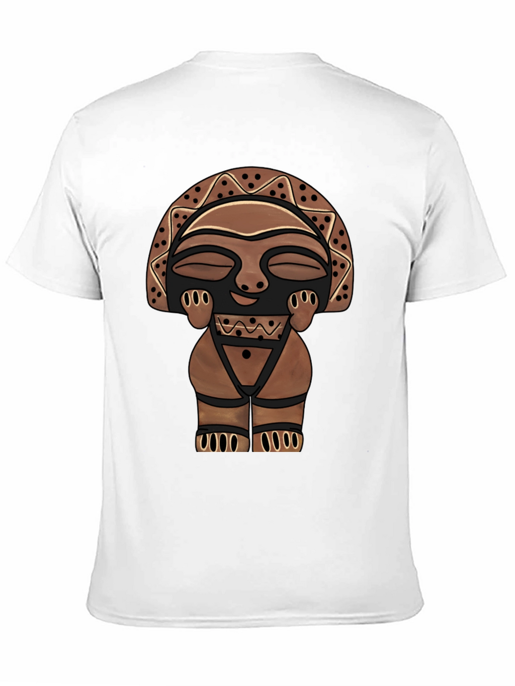 Tribal Totem Graphic Tee - Mens Black T-Shirt