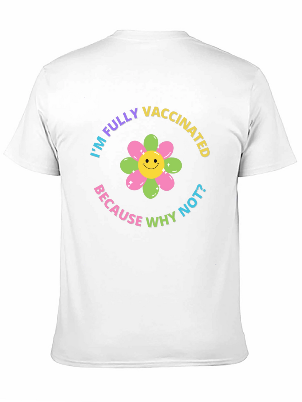 Fully Vaccinated Graphic Tee - Black T-Shirt