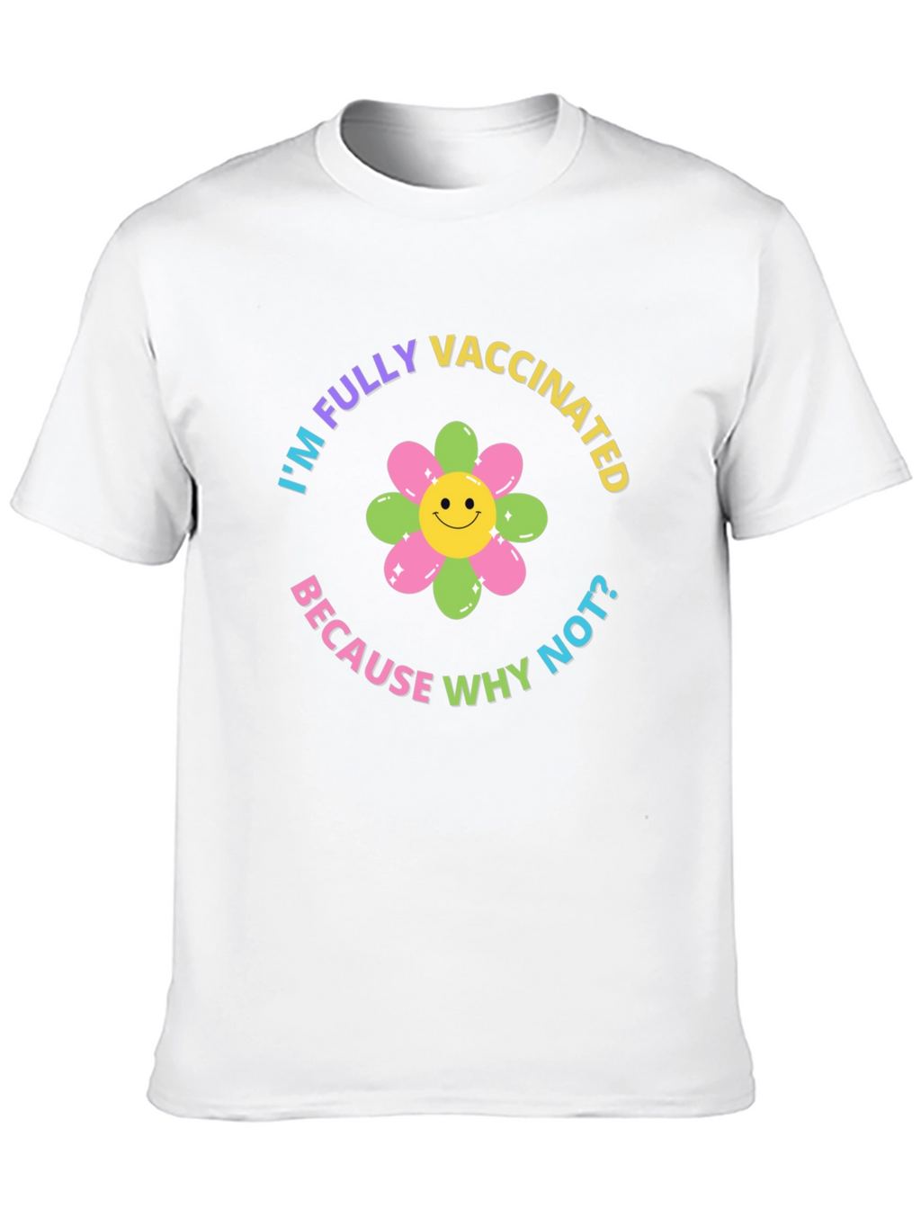 Fully Vaccinated Graphic Tee - Black T-Shirt