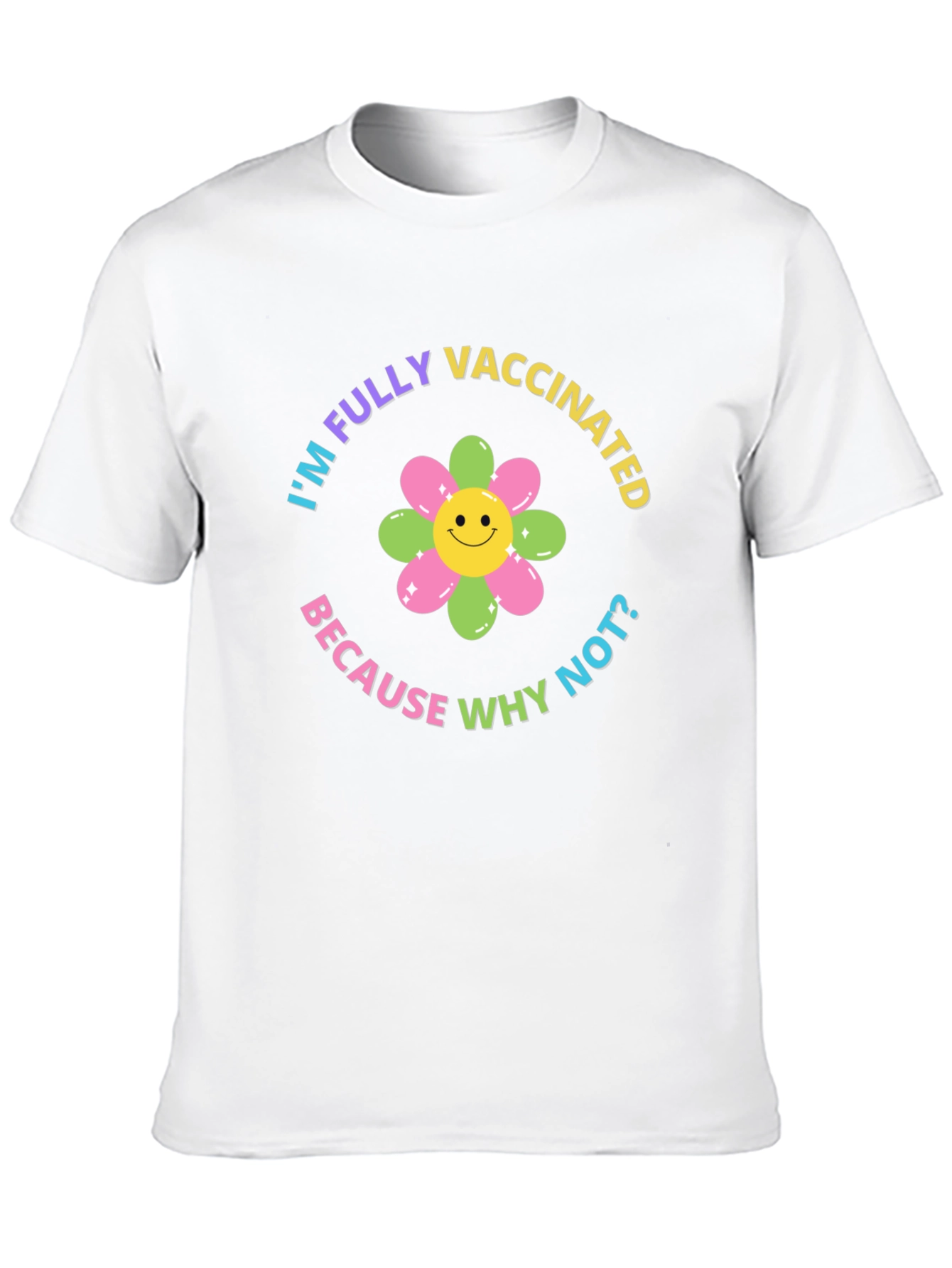 Fully Vaccinated Graphic Tee - Black T-Shirt