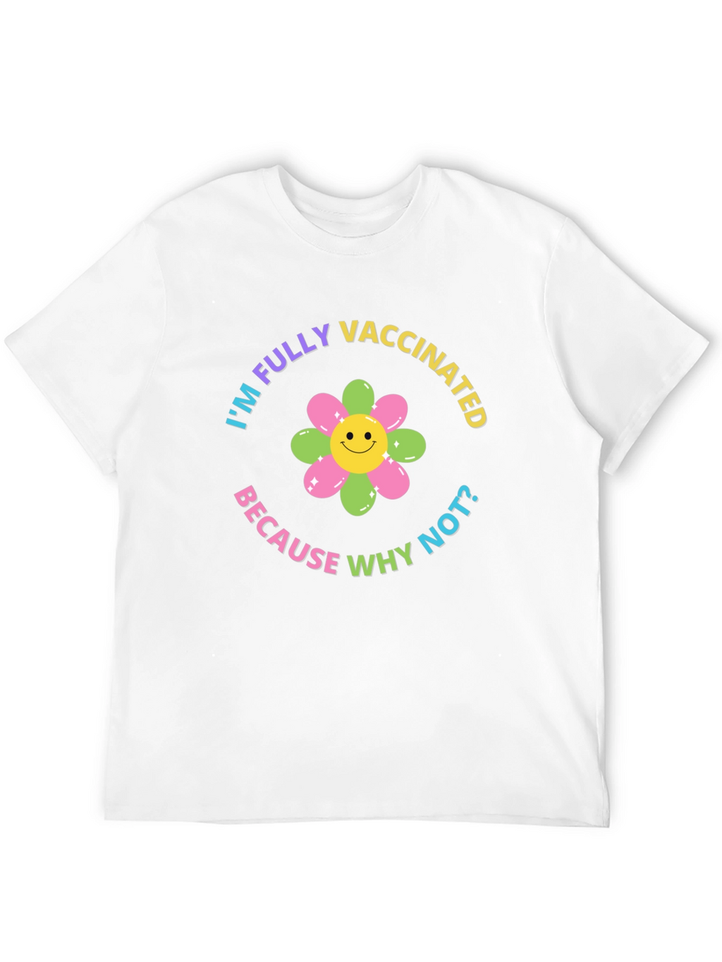 Fully Vaccinated Graphic Tee - Black T-Shirt