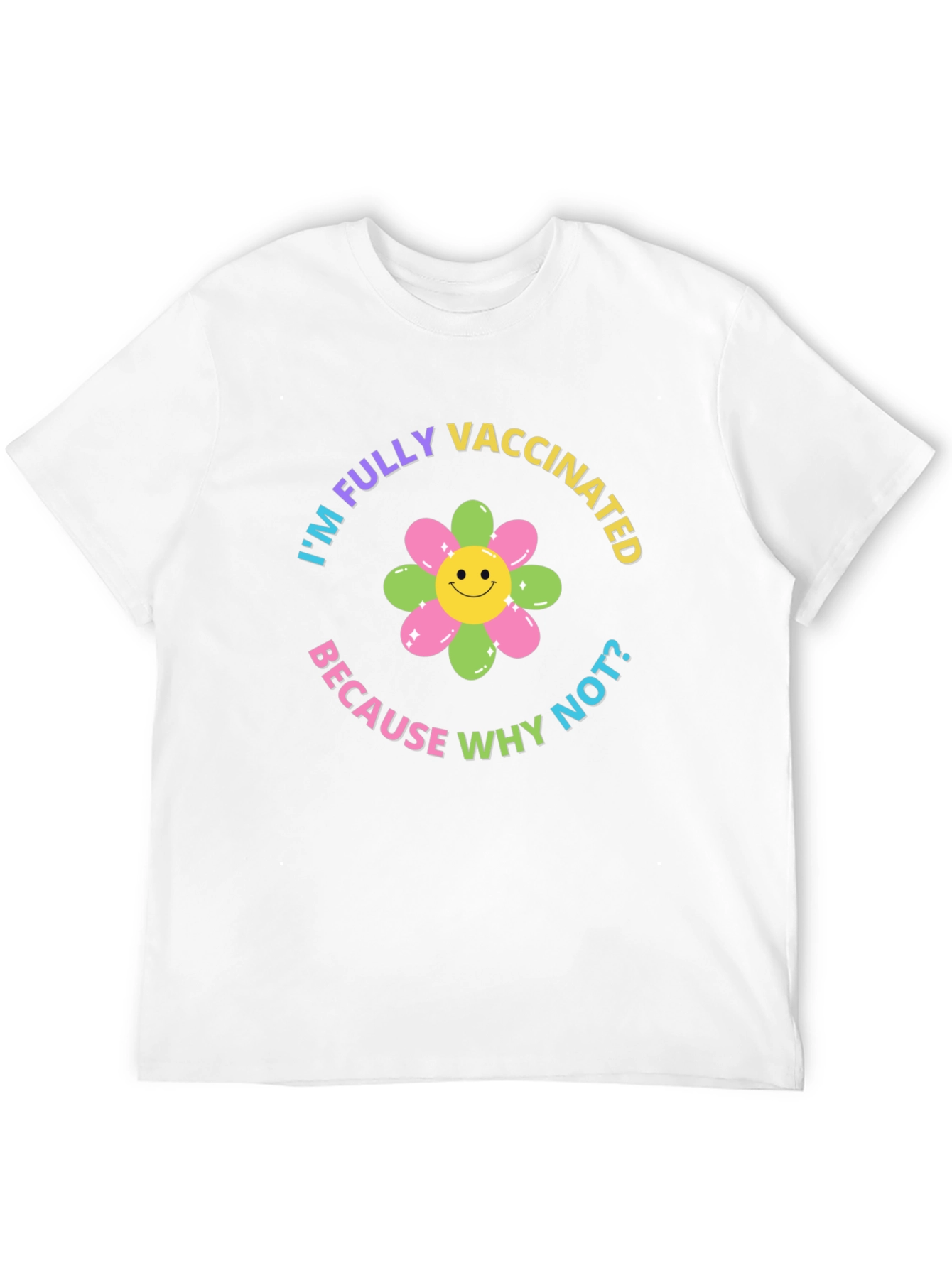 Fully Vaccinated Graphic Tee - Black T-Shirt