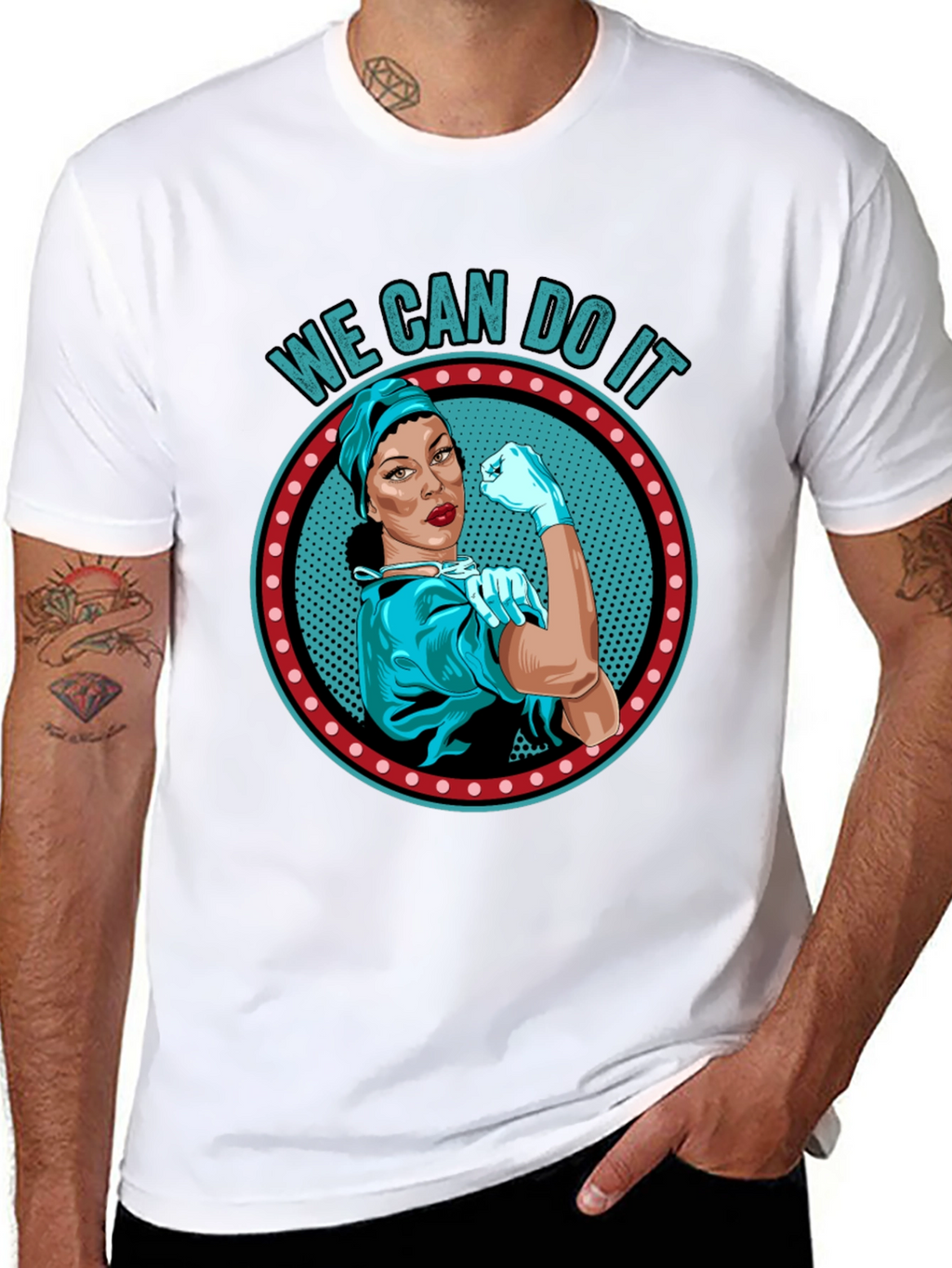 We Can Do It Nurse T-Shirt