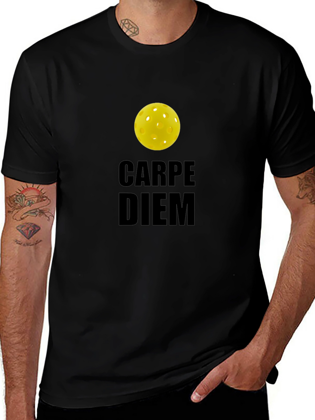 Carpe Diem Pickleball T-Shirt - Seize the Day!