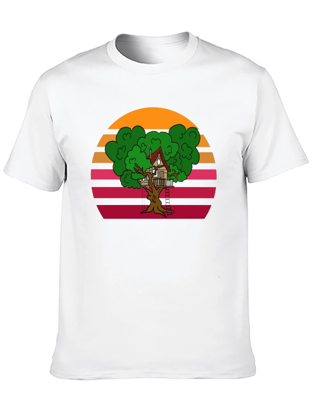 Retro Treehouse Graphic Tee