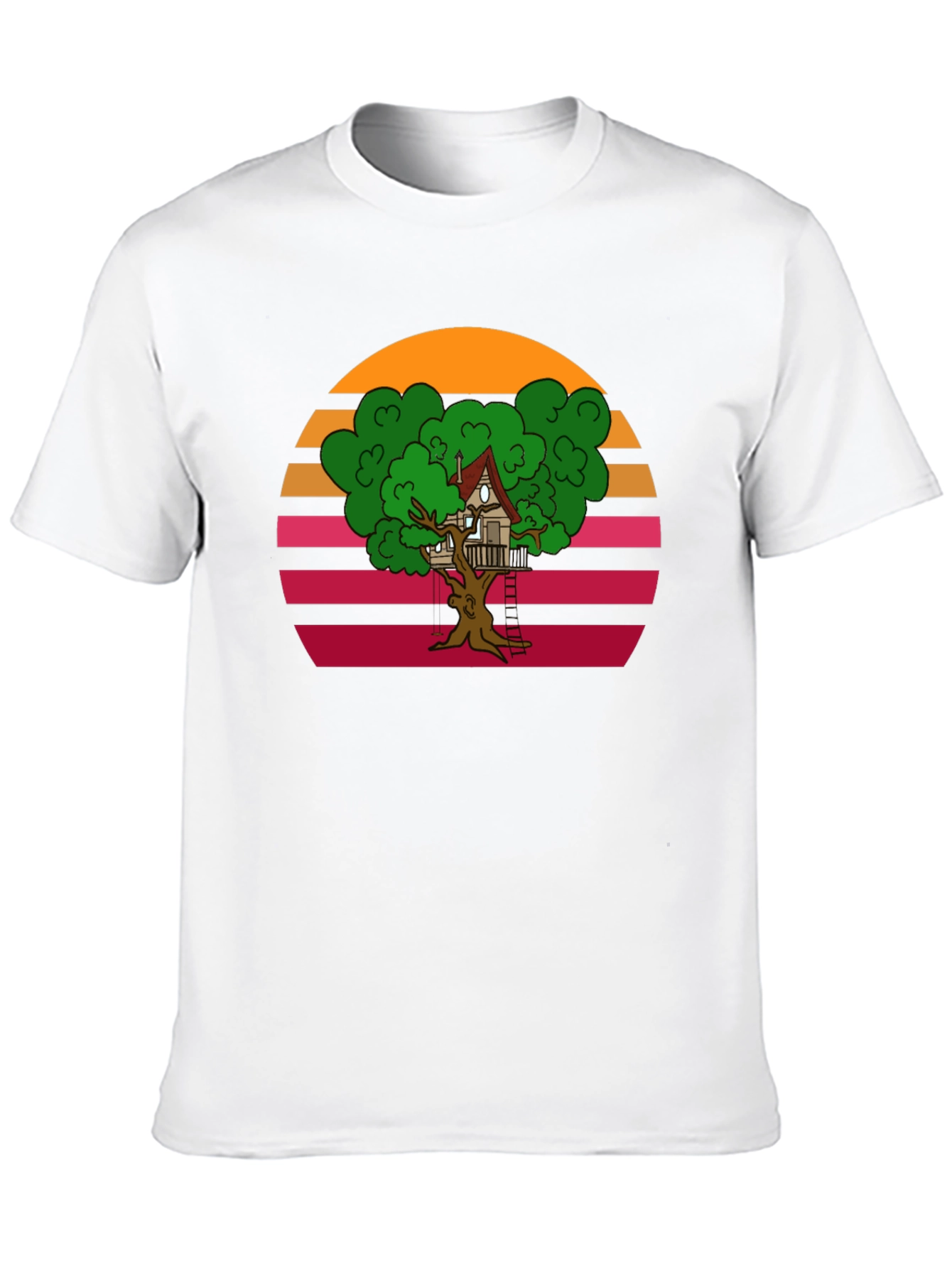 Retro Treehouse Graphic Tee