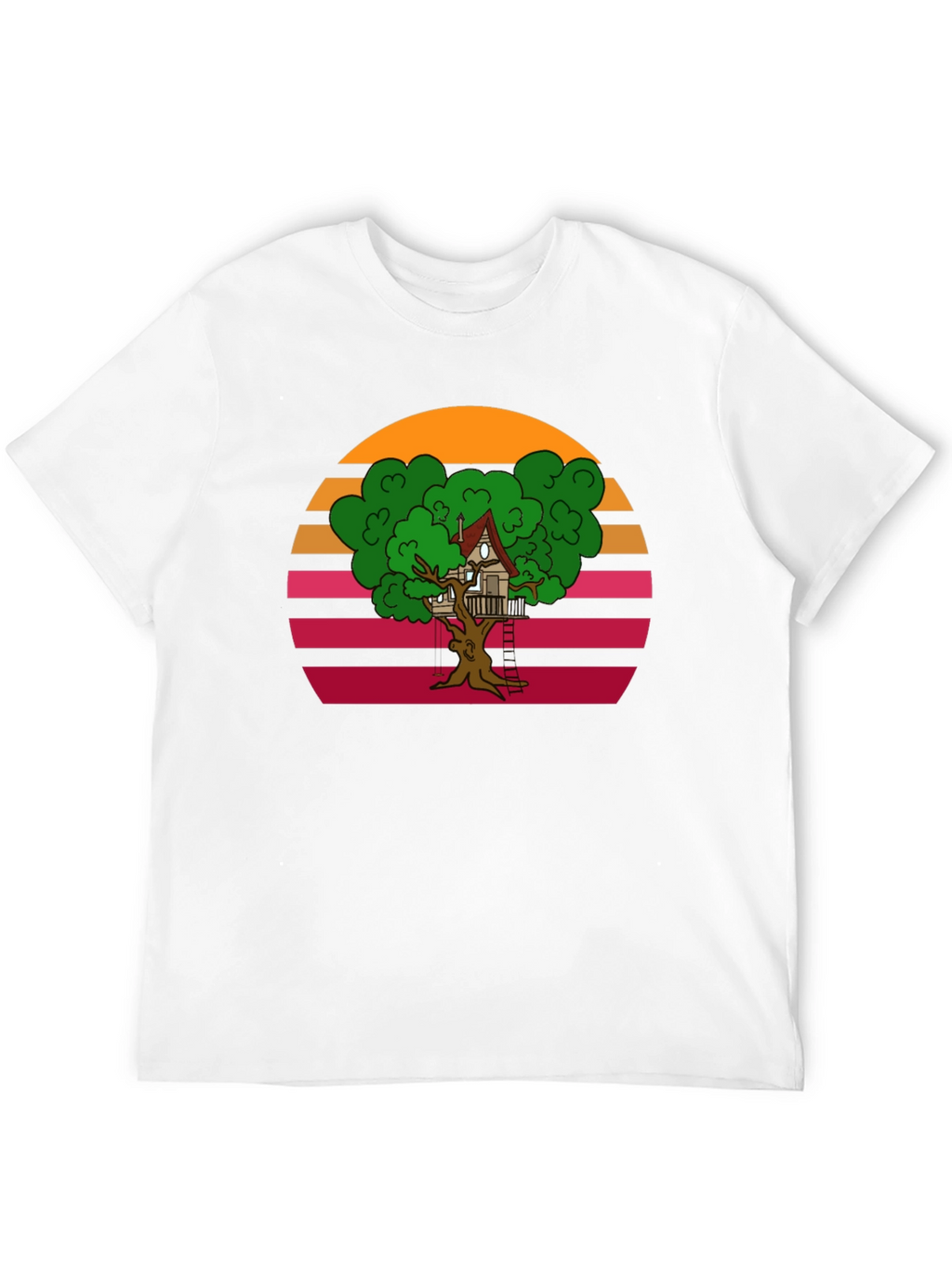 Retro Treehouse Graphic Tee