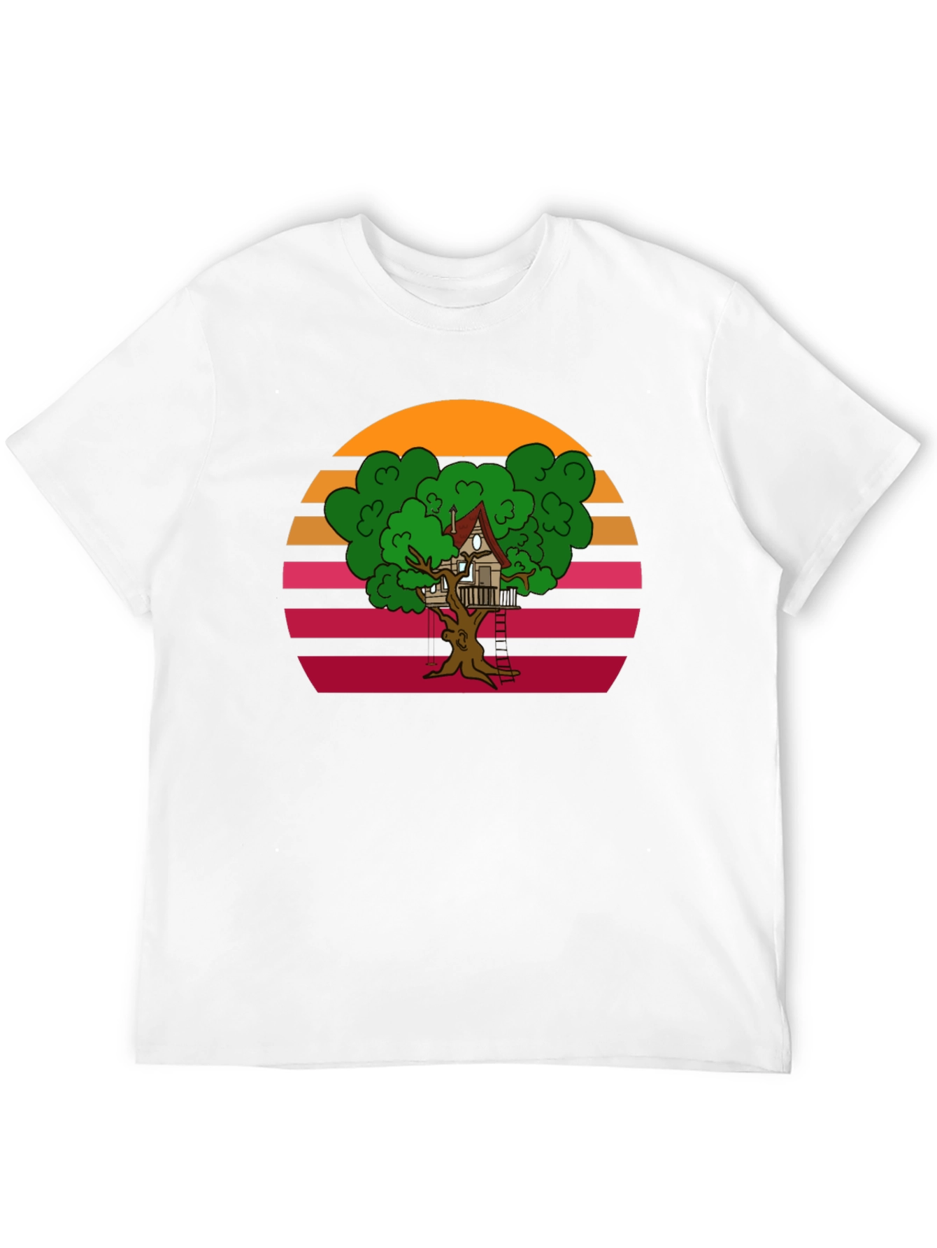 Retro Treehouse Graphic Tee