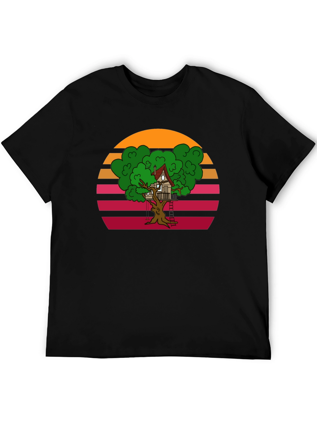 Retro Treehouse Graphic Tee
