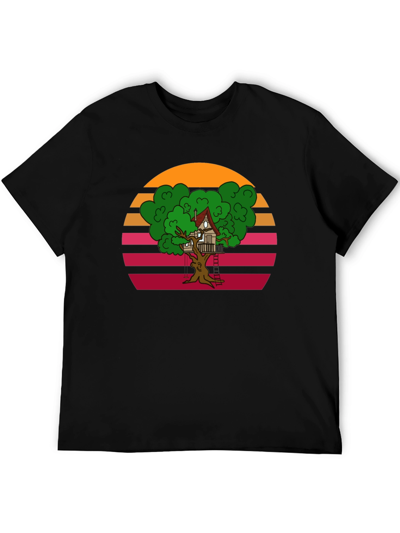 Retro Treehouse Graphic Tee