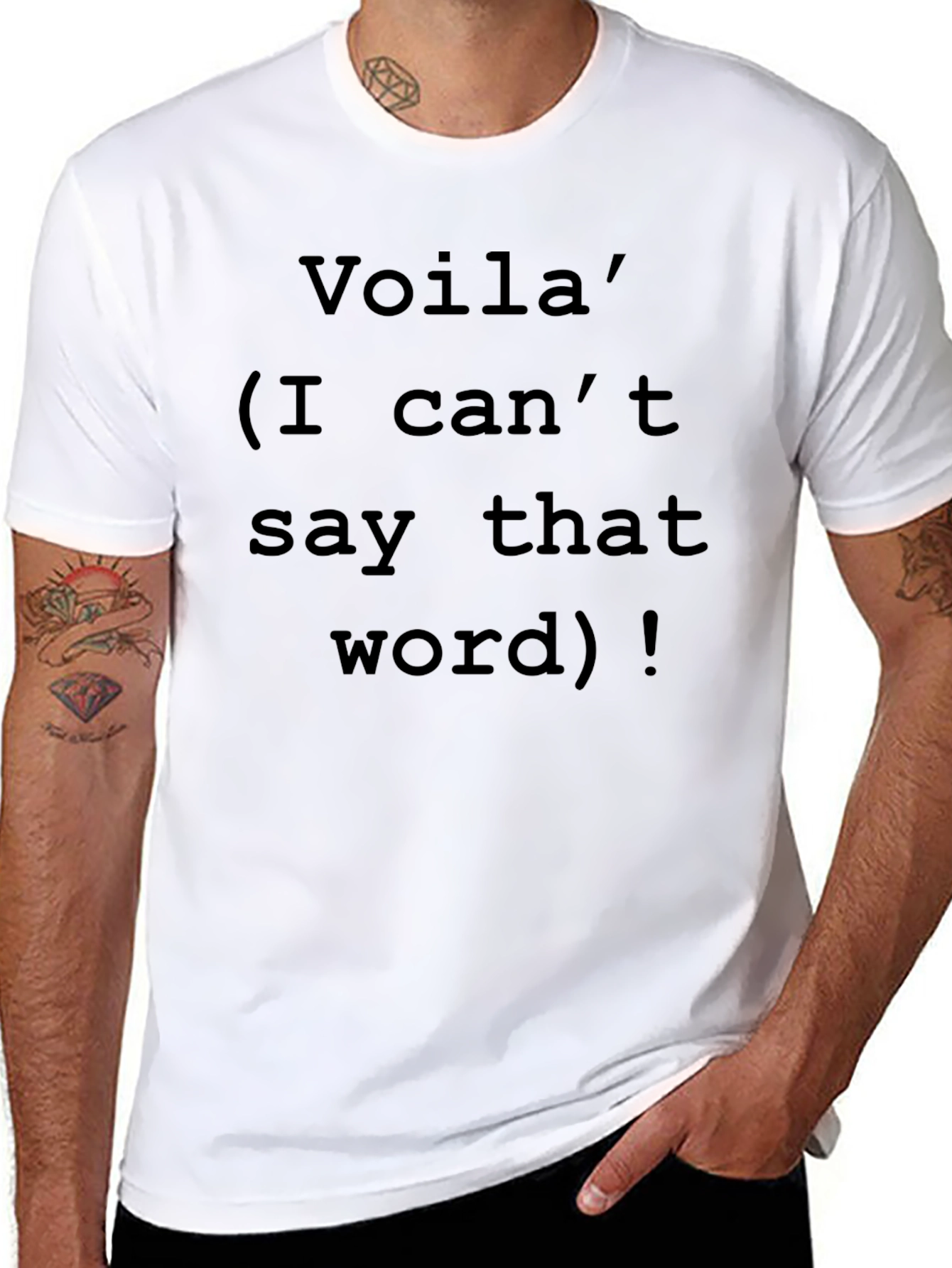 Voila Offensive Humor T-Shirt