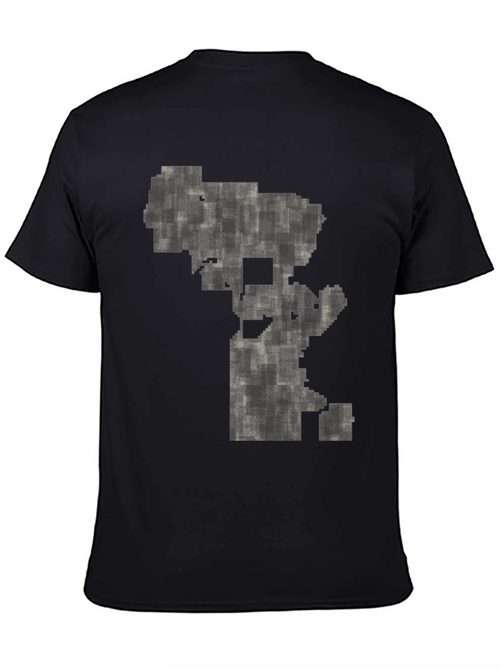 Pixel Art Black T-Shirt