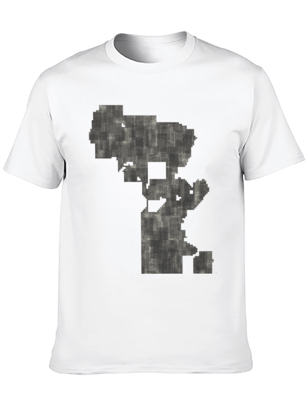 Pixel Art Black T-Shirt