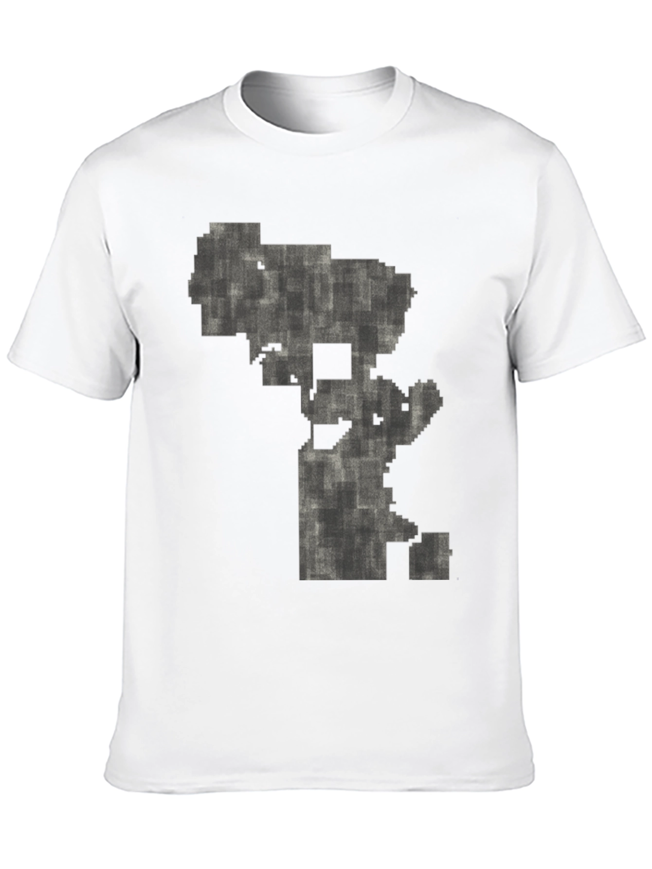Pixel Art Black T-Shirt
