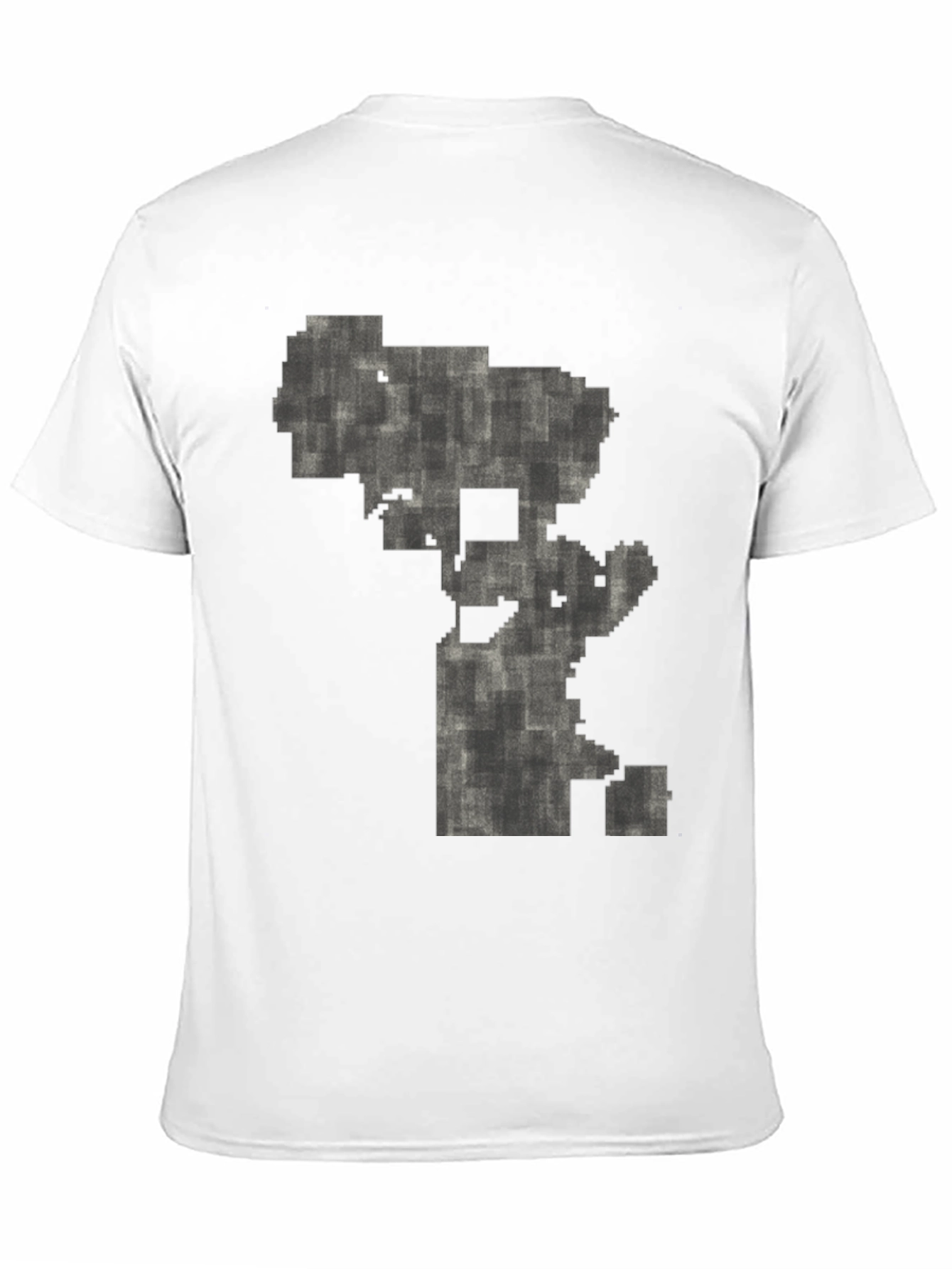 Pixel Art Black T-Shirt