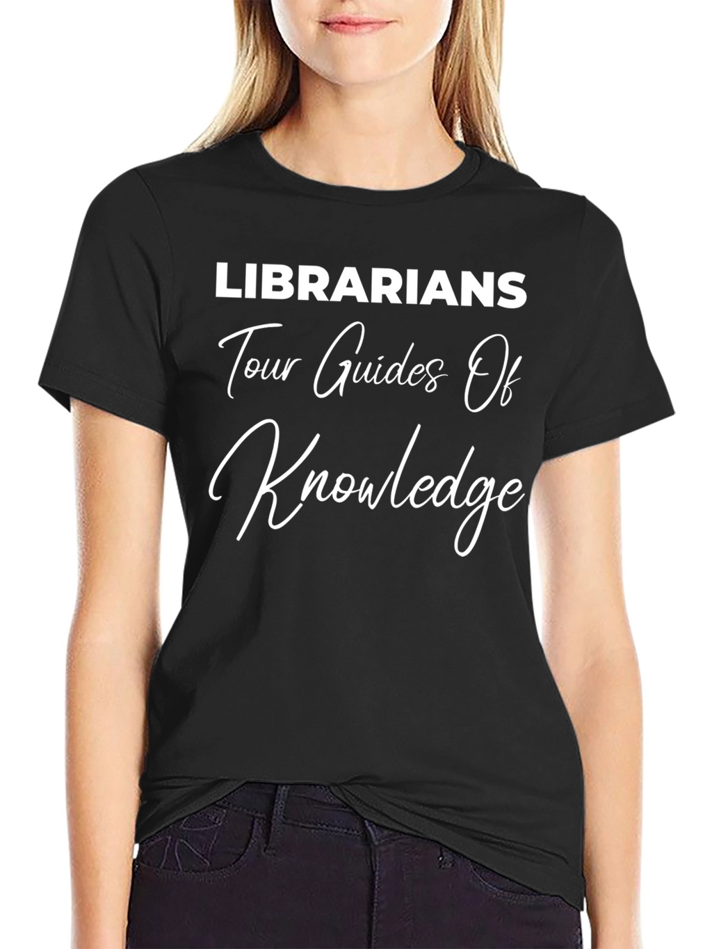 Librarians Tour Guides of Knowledge T-Shirt
