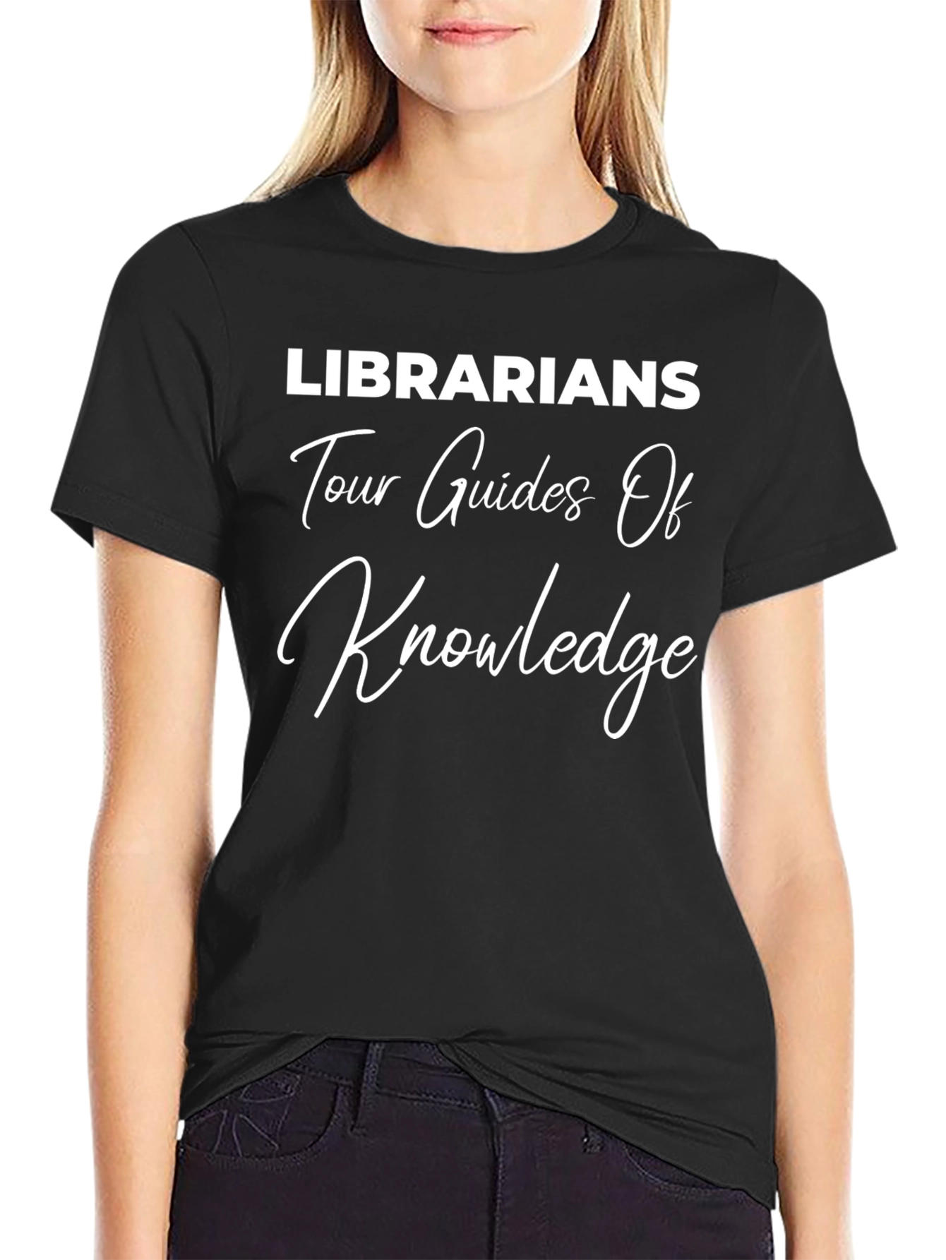 Librarians Tour Guides of Knowledge T-Shirt