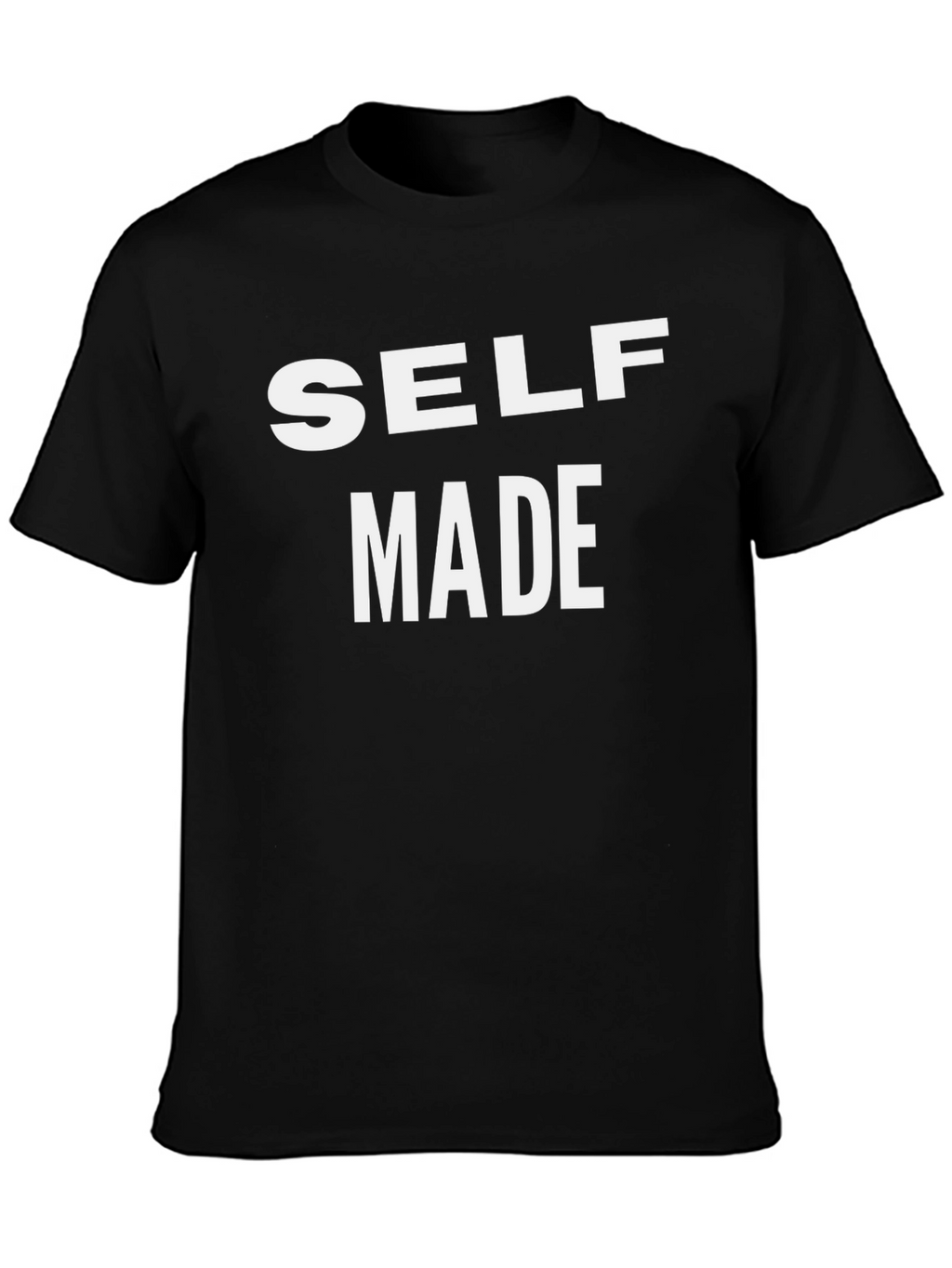 Self Made Graphic Tee - Bold Statement Shirt