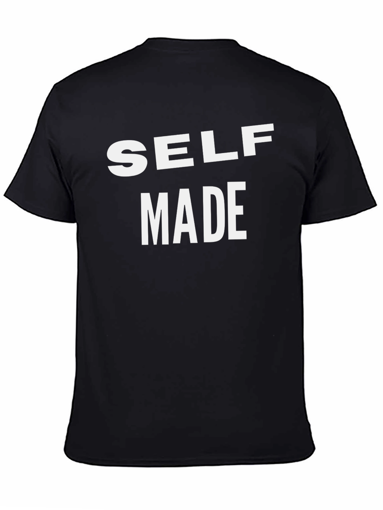 Self Made Graphic Tee - Bold Statement Shirt